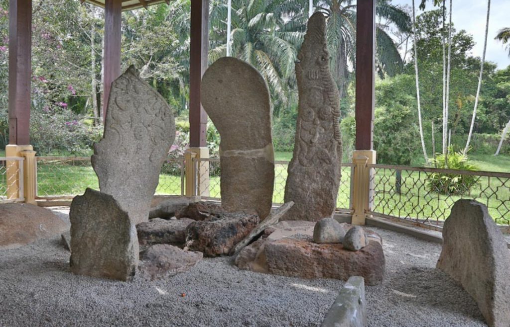 Megaliths and living stones at Pengkalan Kempas near Port Dickson.
